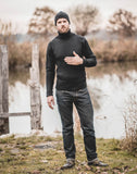 1923 Turtle Neck dark navy Pike Brothers