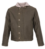 1944 N1 Deck Jacket waxed olive Pike Brothers