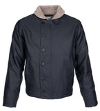 1944 N1 Deck Jacket waxed navy Pike Brothers