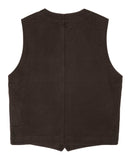 1937 Roamer Vest Moleskin soil brown Pike Brothers