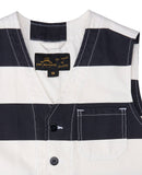 1937 Roamer Vest Alcatraz white Pike Brothers