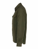 1943 CPO Shirt Moleskin moss Pike Brothers