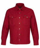 1943 CPO Shirt Moleskin dark red Pike Brothers