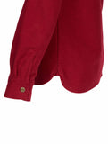 1943 CPO Shirt Moleskin dark red Pike Brothers
