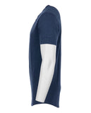 1927 Henley Shirt short sleeve indigo melange Pike Brothers
