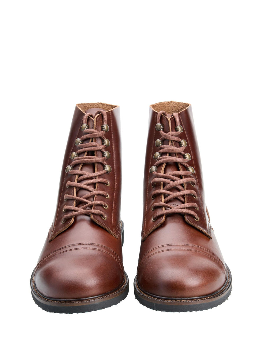 1966 Low Quarters cognac oiled, Pike Brothers