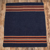 1969 Denakatee wool blanket navy Pike Brothers