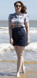 Indigo Chorus Girl Shorts Freddies Of Pinewood