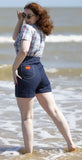 Indigo Chorus Girl Shorts Freddies Of Pinewood