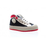 CLASSIC SNEAKERS 50s WHITHE / BLACK AND RED