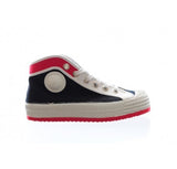 CLASSIC SNEAKERS 50s WHITHE / BLACK AND RED
