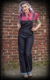 Ladies Denim Dungarees Playsuit Rumble 59