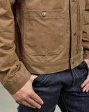 1908 Miner Jacket Waxed Tan Pike Brothers