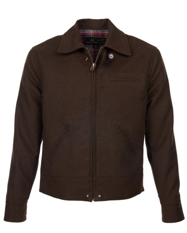 1932 Roadster Jacket Moleskin Soil Brown Pike Brothers