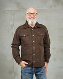 1943 CPO Shirt Moleskin soil brown Pike Brothers