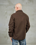 1943 CPO Shirt Moleskin soil brown Pike Brothers