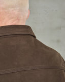 1943 CPO Shirt Moleskin soil brown Pike Brothers