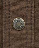 1943 CPO Shirt Moleskin soil brown Pike Brothers