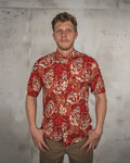 1948 Surf Shirt Kahoolawe Red Pike Brothers