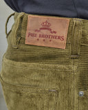 1958 Roamer Pant olive cord Pike Brothers