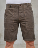 1962 OG-107 Short Hickory Stripe Brown Pike Brothers