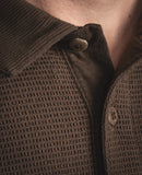 1963 Polo Shirt Royal Brown Pike Brothers