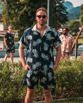1961 Cabana Shirt Entrega Blue Pike Brothers
