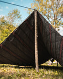 1965 Survival Blanket Waxed Khaki Pike Brothers