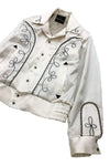 Western Style Satin Jacket Dry Bones