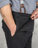 1935 Machinist Trousers Elephant Skin black Pike Brothers