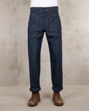 1940 Army Denim Trousers indigo Pike Brothers