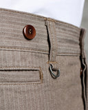 1947 Harvester Trousers HBT Brown Pike Brothers