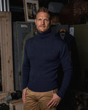 1923 Turtle Neck dark navy Pike Brothers