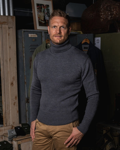 1923 Turtle Neck grey Pike Brothers