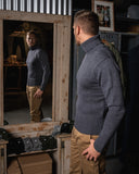 1923 Turtle Neck grey Pike Brothers