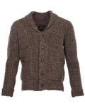 1923 Buccaneer Cardigan brown melange