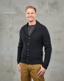 1923 Buccaneer Cardigan Black Pike Brothers