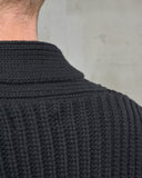 1923 Buccaneer Cardigan Black Pike Brothers