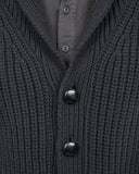 1923 Buccaneer Cardigan Black Pike Brothers