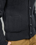 1923 Buccaneer Cardigan Black Pike Brothers