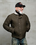 1944 N1 Deck Jacket waxed olive Pike Brothers