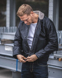 1944 N1 Deck Jacket waxed navy Pike Brothers