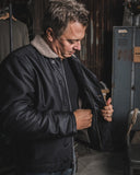 1944 N1 Deck Jacket waxed navy Pike Brothers