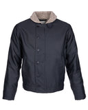 1944 N1 Deck Jacket waxed navy Pike Brothers