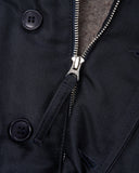 1944 N1 Deck Jacket waxed navy Pike Brothers