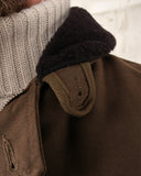 1944 N1 Deck Jacket waxed khaki brown Pike Brothers