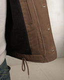 1944 N1 Deck Jacket waxed khaki brown Pike Brothers