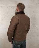 1944 N1 Deck Jacket waxed khaki brown Pike Brothers