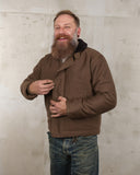 1944 N1 Deck Jacket waxed khaki brown Pike Brothers