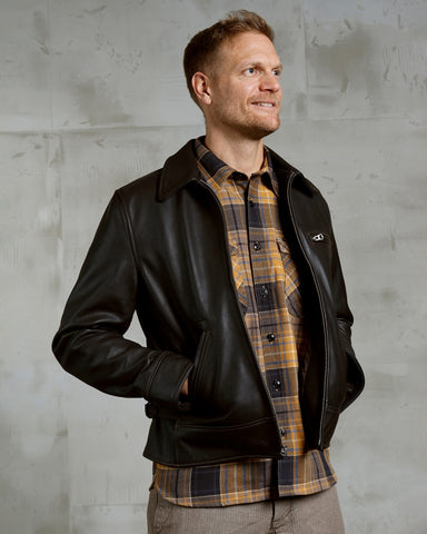 1932 Roadster Jacket Glendale brown Pike Brothers